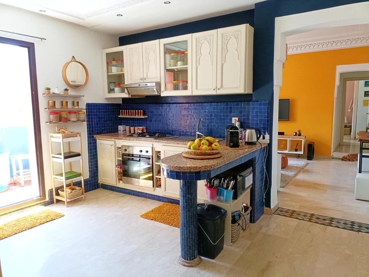 Rare : Superbe Appartement&Grande Terrasse Avec Vue Degagee Dans Le + Joli Quartier De Marrakech, Majorelle *