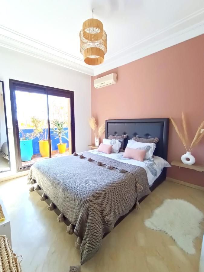 Rare : Superbe Appartement&Grande Terrasse Avec Vue Degagee Dans Le + Joli Quartier De Marrakech, Majorelle *