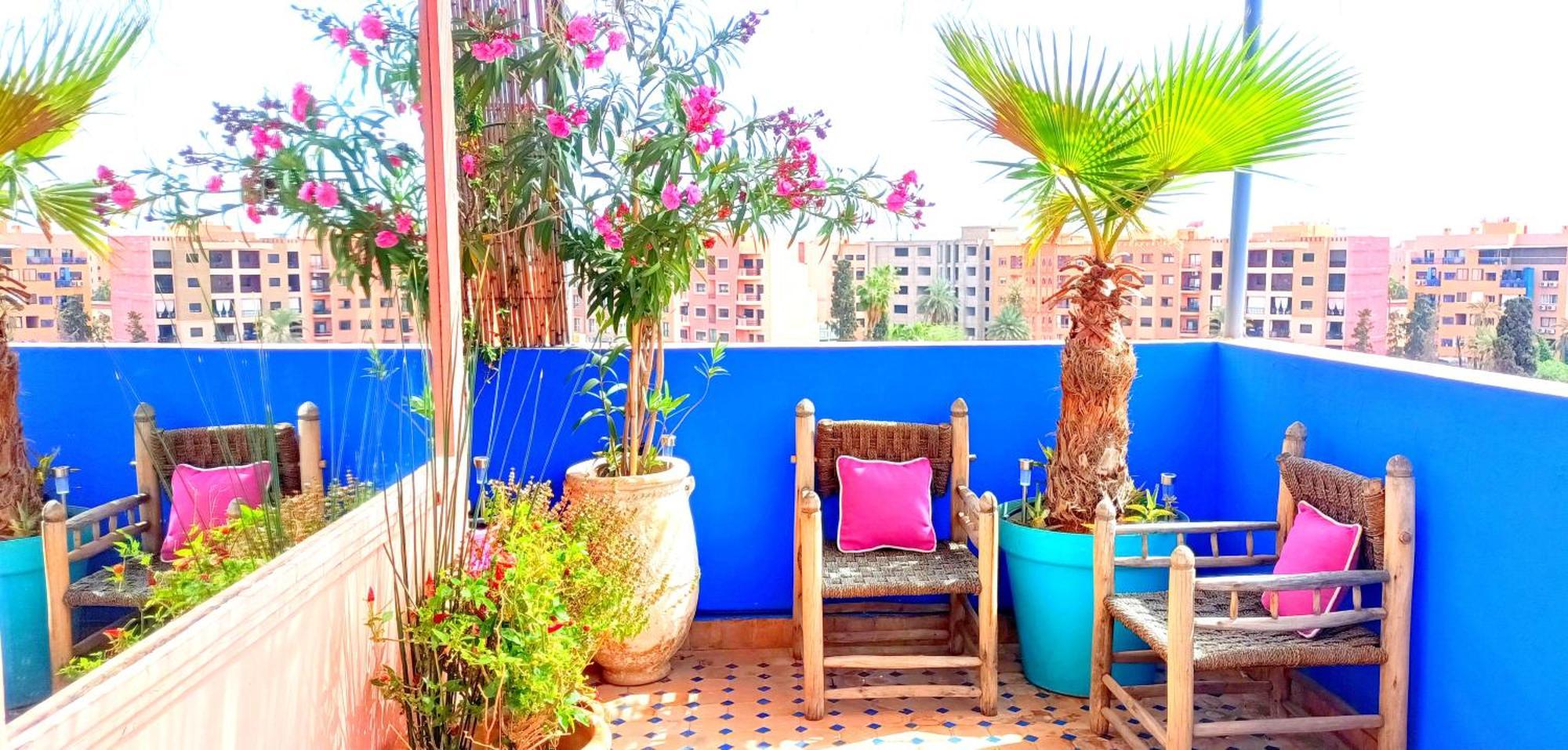 Terrasse Privee A Majorelle, Elegance & Standing
